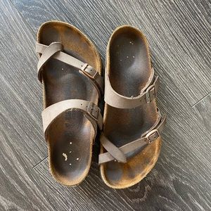 Brown strap Birkenstock